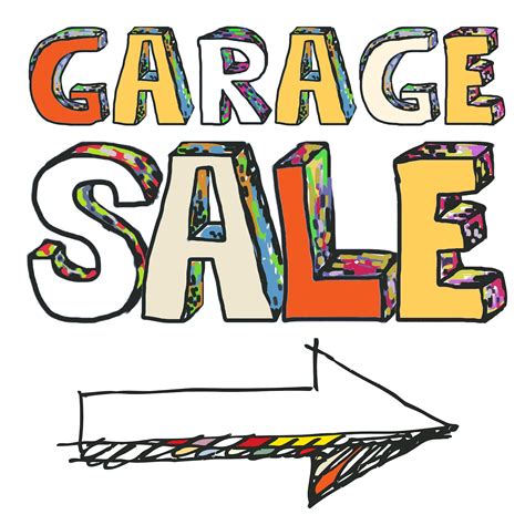 a sign - YARD Sale. . Clip art for garage sale